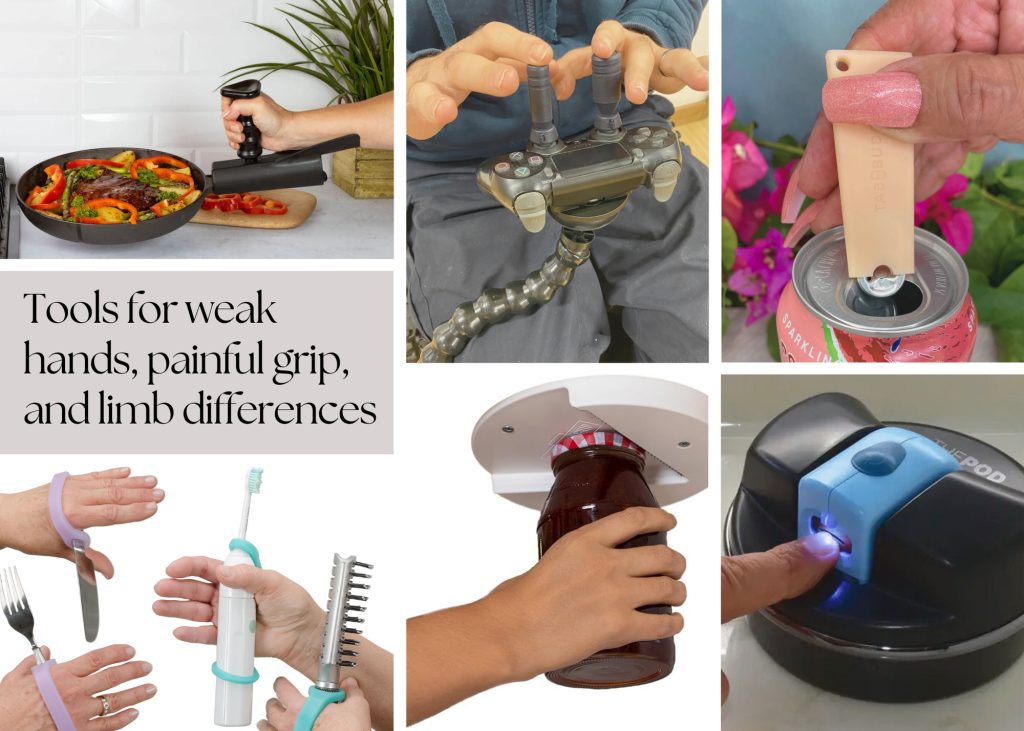 A collage of tools that are discussed in the blogpost.